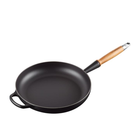 Le Creuset Signature Cast Iron Frypan 28cm Satin Black