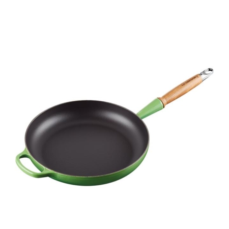 Le Creuset Signature Cast Iron Frypan 28cm Bamboo Green