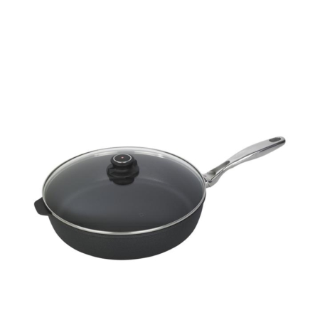 Swiss Diamond Induction XD Deep Saute Pan with Vented Glass Lid 32cm