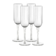 Luigi Bormioli Jazz Champagne Flute 210ml Set of 4