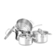 Essteele Per Sempre 4pc Stainless Steel Cookware Set