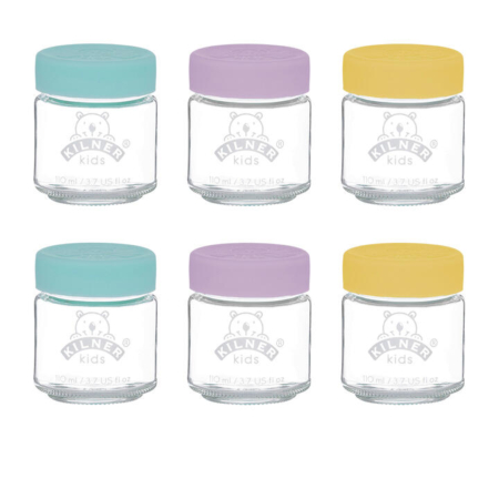 Kilner Kids Jar 110ml Set of 6