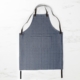 Salisbury & Co Hampstead Cross Back Apron Navy Blue