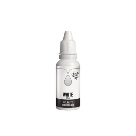 Over the Top Gel Food Colour 25ml White