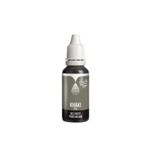 Over the Top Gel Food Colour 25ml Khaki