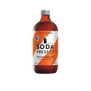 SodaStream Soda Press Co Organic Soda Syrup 500ml Summer Orange