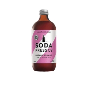 SodaStream Soda Press Co Organic Soda Syrup 500ml Blackcurrant Bliss
