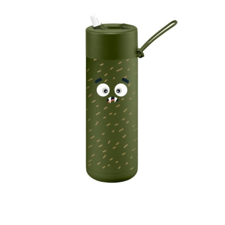 Frank Green Franksters Reusable Bottle with Straw 595ml (20oz) Khaki Scout