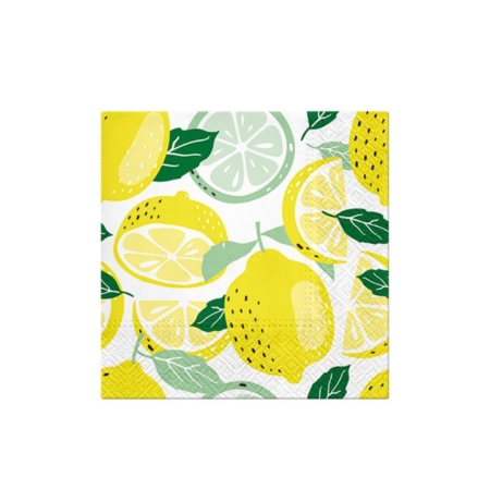 PAW Everyday 3ply Paper Napkin 20pk Tasty Lemons