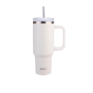 Oasis Commuter Double Wall Insulated Travel Mug 1.2L Alabaster