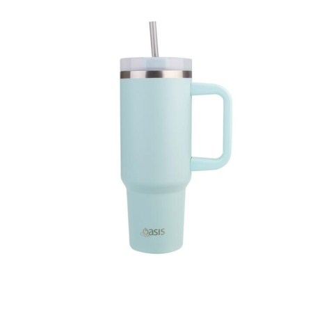 Oasis Commuter Double Wall Insulated Travel Mug 1.2L Sea Mist