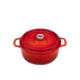 Chasseur Gourmet Round French Oven 24cm - 4L Crimson