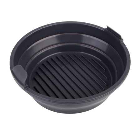 Daily Bake Silicone Round Collapsible Air Fryer Basket 22cm