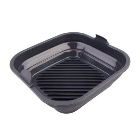 Daily Bake Silicone Square Collapsible Air Fryer Basket 22cm