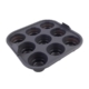 Daily Bake Silicone Square Collapsible Air Fryer Muffin Pan 9 Cup