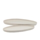 Ecology Domus Oval Platter Set 2pc Ecru