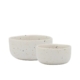 Ecology Domus Dip Bowl Set 2pc Ecru