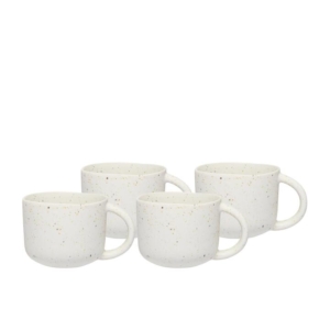 Ecology Domus Mug 110ml Set of 4 Ecru