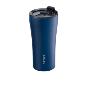 Sttoke Ceramic Reusable Coffee Cup 470ml (16oz) Magnetic Blue