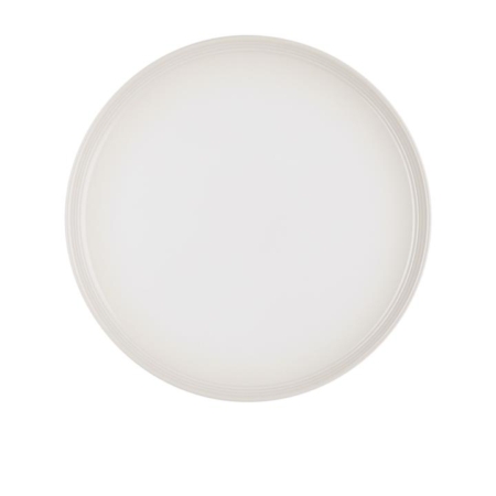 Le Creuset Stoneware Coupe Dinner Plate 27cm Meringue