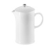 Le Creuset Stoneware French Press 1L White