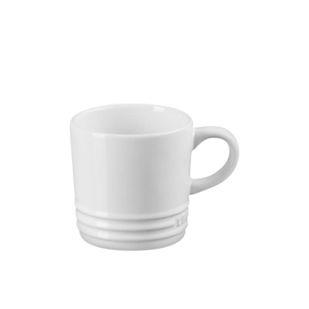 Le Creuset Stoneware Cappuccino Mug 200ml White