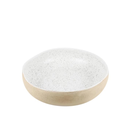 Robert Gordon Garden to Table Organic Serving Bowl 21cm Speckle White