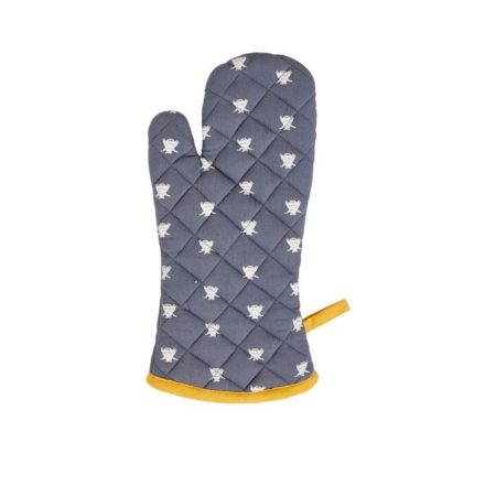 Ulster Weavers Bees Gauntlet Oven Glove Blue