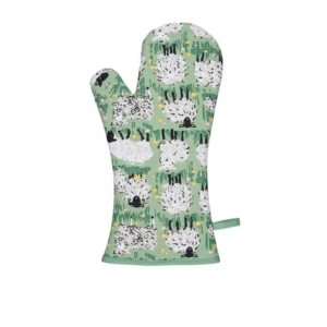 Ulster Weavers Woolly Sheep Oven Glove Green
