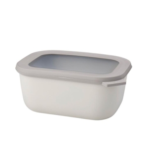 Mepal Cirqula Rectangular Multi Storage Bowl 1.5L Nordic White