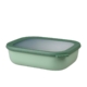 Mepal Cirqula Rectangular Multi Storage Bowl 2L Nordic Sage