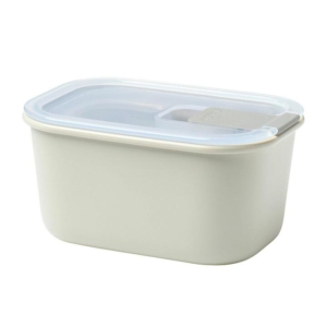 Mepal Easy Clip Rectangular Storage Box 450ml Nordic White