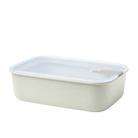 Mepal Easy Clip Rectangular Storage Box 1.5L Nordic White