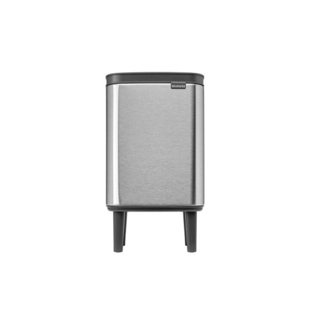 Brabantia Bo Hi Fingerprint Proof Waste Bin 4L Matte Steel