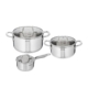 Tefal Virtuoso 3pc Stainless Steel Cookware Set