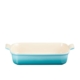 Le Creuset Stoneware Heritage Rectangular Dish 26cm - 2.4L Caribbean Blue