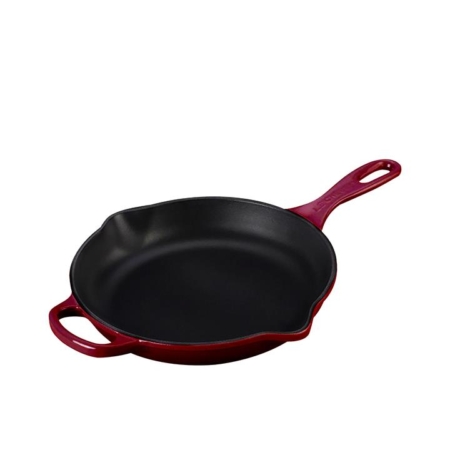 Le Creuset Signature Cast Iron Round Skillet 26cm Rhone