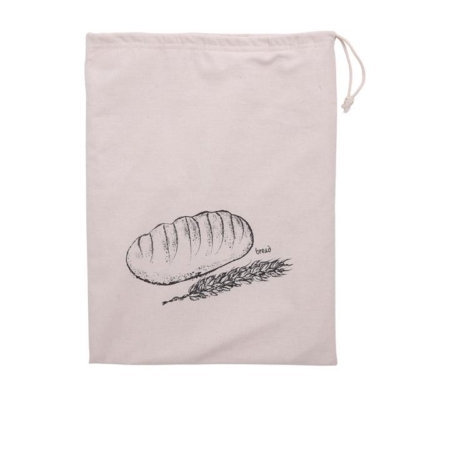 White Magic Eco Basics Bread Bag Linen Grey