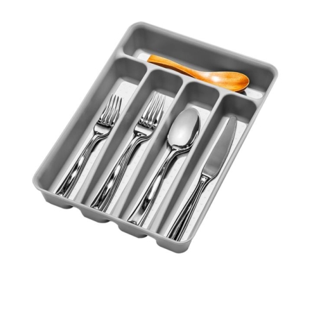 Madesmart Mini Cutlery Tray 32.2x22.9x4.7cm Soft Grey