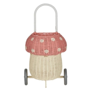 Rattan Mushroom Luggy - Musk