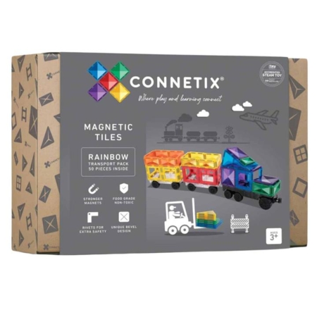 Connetix Rainbow Transport Pack 50 pc