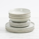 Salisbury & Co Arctic Dinner Set 12pc Stone