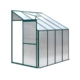 Greenfingers Greenhouse Aluminium Green House Garden Polycarbonate 2.52x1.27M