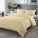 Royal Comfort Bamboo Blended Quilt Cover Set 1000TC Ultra Soft Luxury Bedding - Queen - Ivory