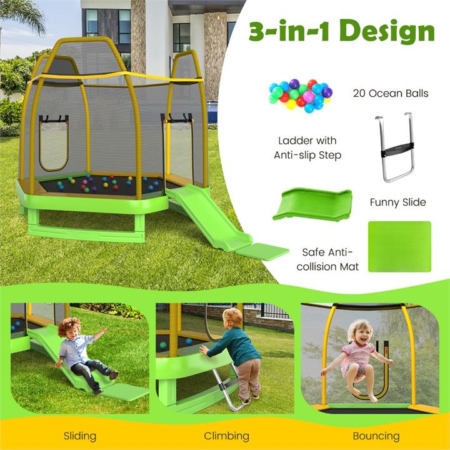 7 ft trampoline for kids