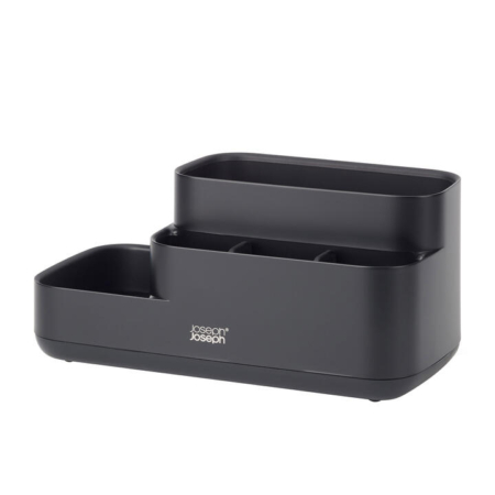 Joseph Joseph EasyStore Bathroom Storage Caddy Matte Black