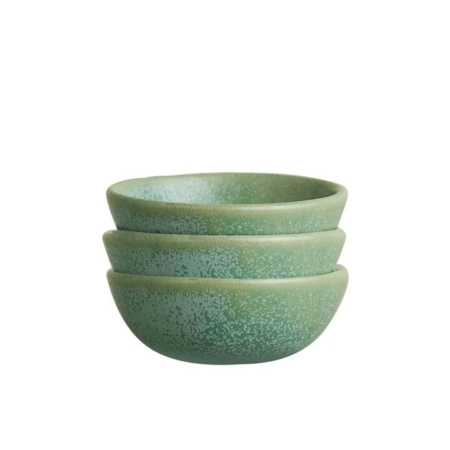 Robert Gordon Condiment Bowl Set of 3 Moss