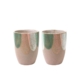 Robert Gordon Hand Brushed Latte Cup 295ml Set of 2 Green Tate