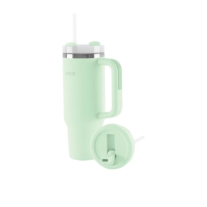 Avanti HydroQuench Insulated Travel Tumbler with Two Lids 1L Soft Mint