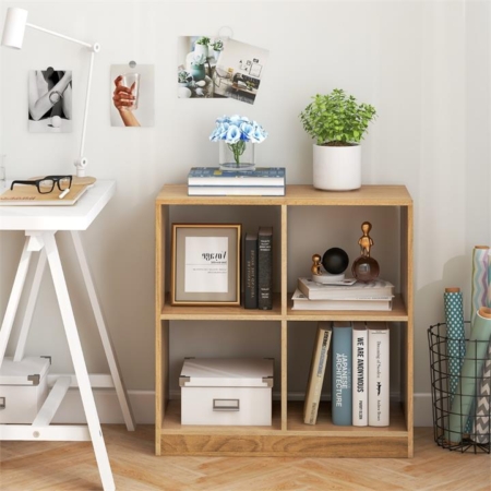 4-cube storage shelf